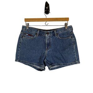 Tommy Hilfiger Denim Jean Shorts 9 Blue Kelly Preppy Old Money Classic 80s 90s